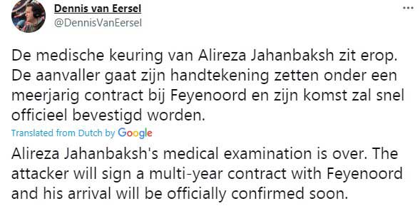 عکس خبرساز جهانبخش در هلند / تست پزشکی فاینورد تمام شد (+عکس)