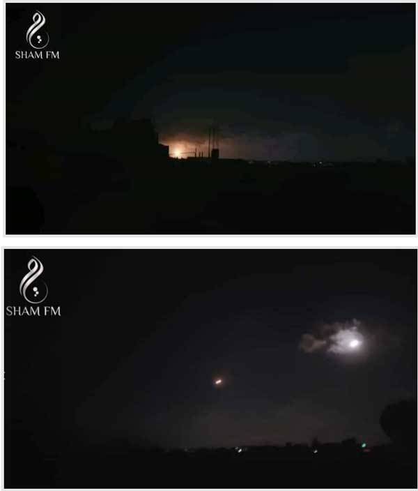 حمله رژیم صهیونیستی به سوریه (+عکس)