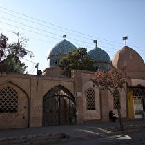 آغاز مرمت موضعی کاشی‌کاری گنبد مشتاقیه کرمان