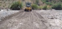 بازگشایی راه۲۱روستاوآبادی خسارت دیده از سیلاب درجبالبارز