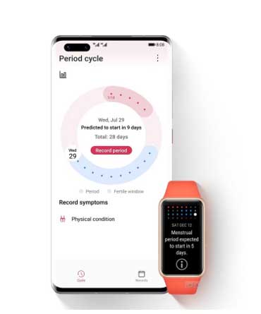 دستبند هوشمند هواوی بند ۶؛ همراه سلامتی شما در دوران کرونا