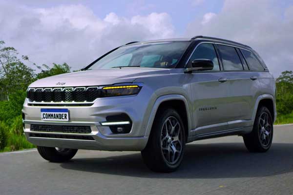 جیپ کماندر جدید، کراس‌ اوور سه ردیفه‌ای برای آمریکای جنوبی (+تصاویر)