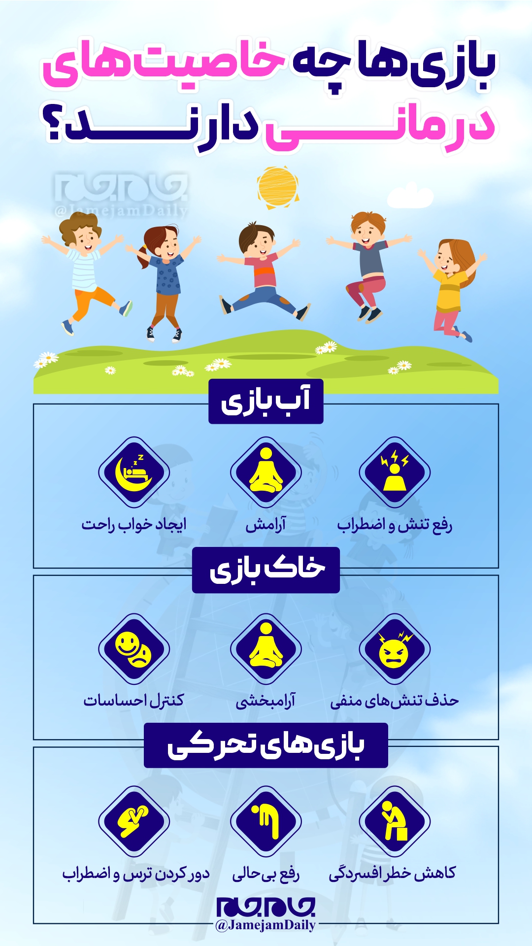 بازی ها چه خاصیت های درمانی دارند؟ بازی ها چه خاصیت های درمانی دارند؟