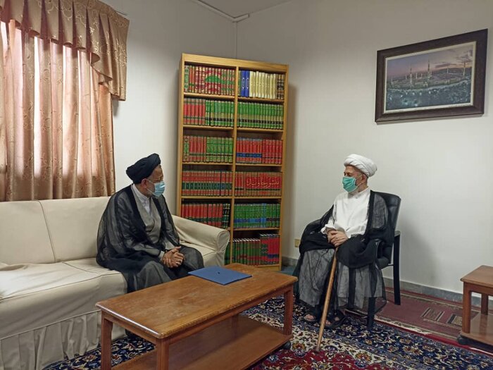 وزیر اطلاعات با مراجع عظام تقلید دیدار کرد +عکس وزیر اطلاعات با مراجع عظام تقلید دیدار کرد +عکس