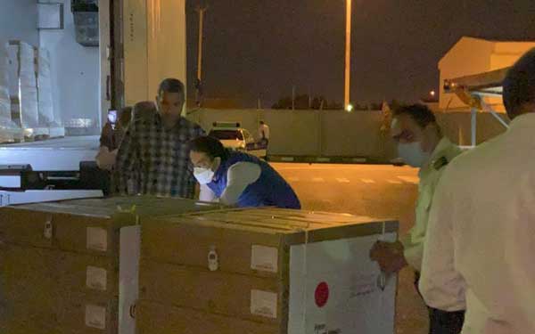 دومین محموله واکسن کرونا از ژاپن رسید (+تصاویر)