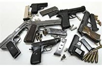 کشف ۴۵ قبضه اسلحه غیرمجاز در کرمانشاه