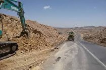 اصلاح دو نقطه  حادثه خیز در جاده‌های ازنا