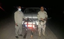 دستگیری‌ متخلفین شکار غیر مجاز قبل از وقوع جرم در چگنی