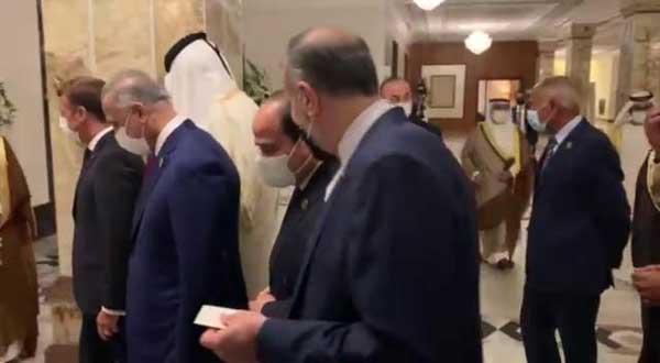 گفتگوی وزیر خارجه کشورمان با رئیس جمهور مصر (عکس و فیلم)