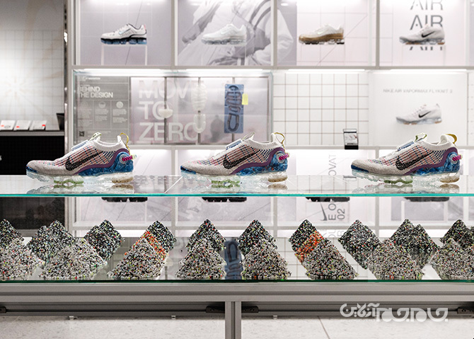 تولید کفش‌های ورزشی زیست‌تجزیه‌پذیر از گازهای گلخانه‌ای