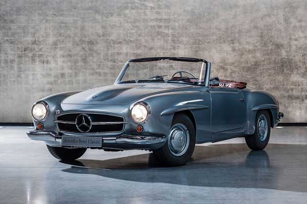 نگاهی به تاریخچه مرسدس بنز SL، رودستر افسانه‌ ای (+تصاویر)