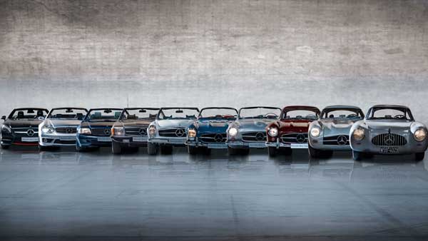 نگاهی به تاریخچه مرسدس بنز SL، رودستر افسانه‌ ای (+تصاویر)