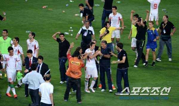 جنجال های همیشگی ایران - کره (+عکس)