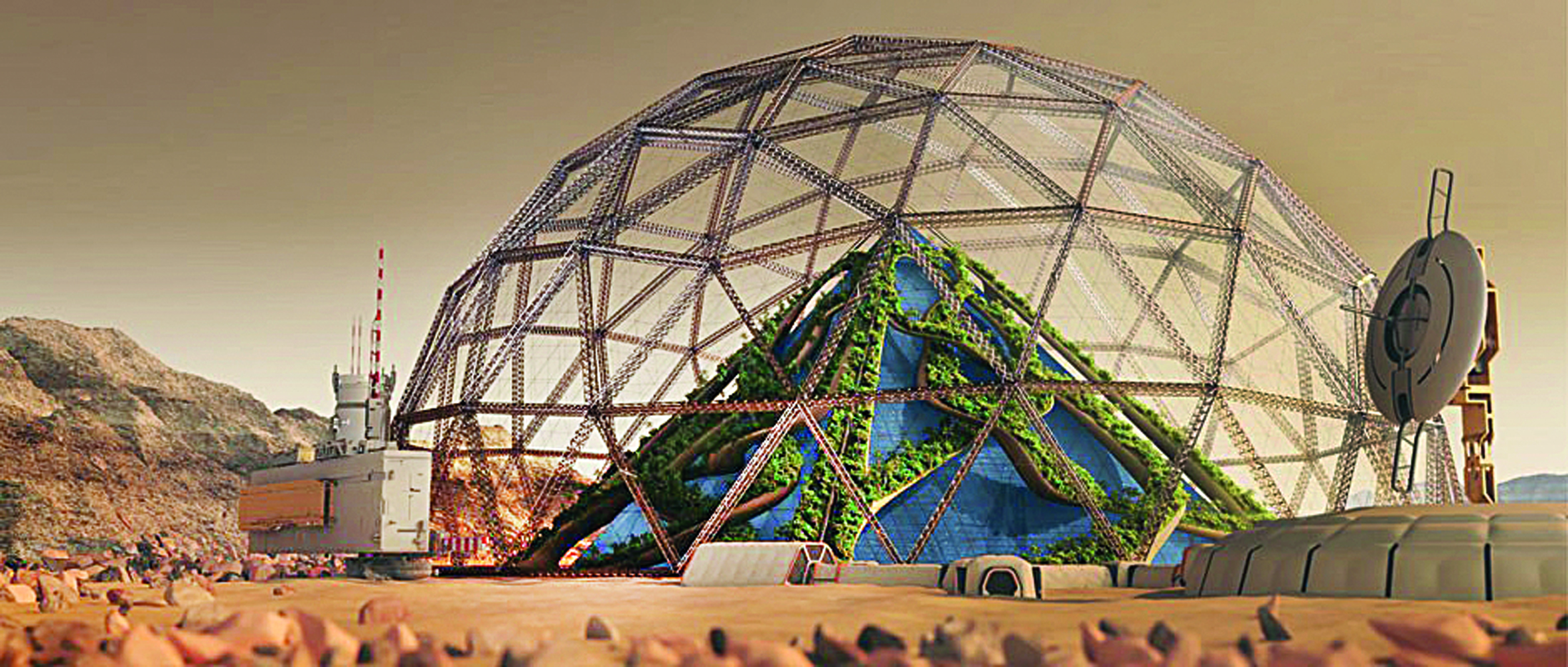 نقشه مهاجرت به سیاره سرخ