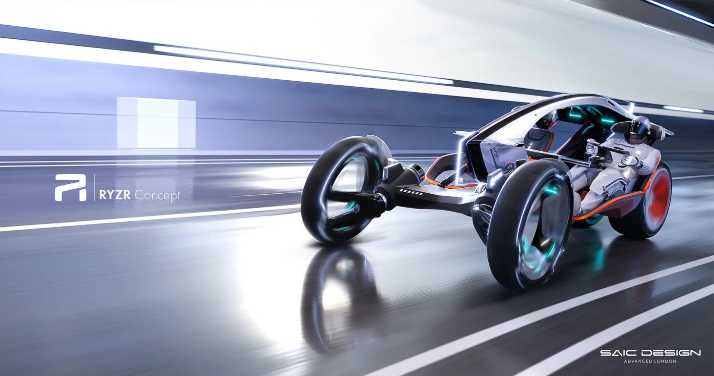 خودرویی که حس معلق بودن را شبیه‌سازی می‌کند!