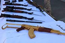 کشف کلاشینکف طلا در کرمانشاه