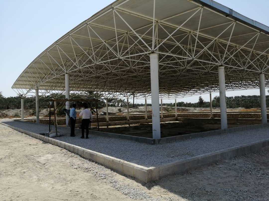 تکمیل سامان‌دهی کاخ هخامنشی چرخاب برازجان