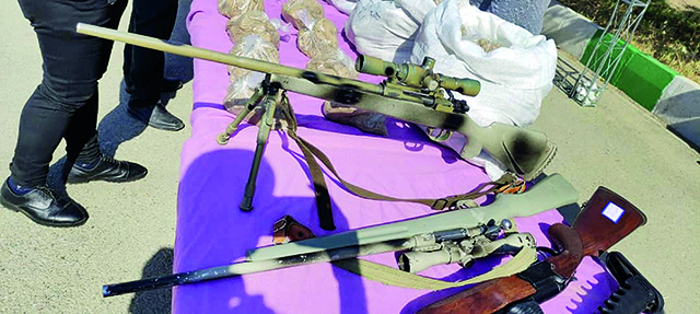 دستگیری اشرار اسلحه‌ساز و گوشبر