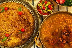 لوبیا و گوشت؛ غذای محلی کاشان