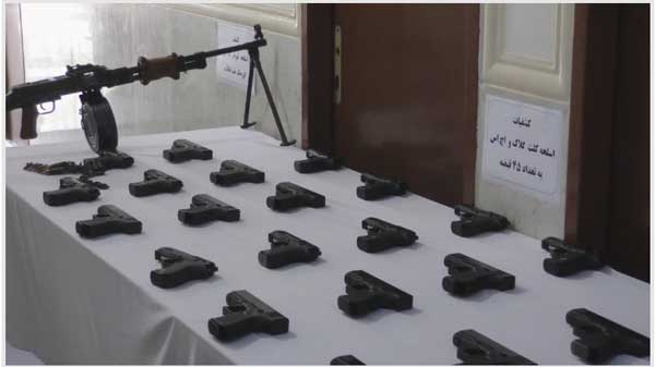 کشف شبکه قاچاق سلاح توسط سازمان اطلاعات سپاه خوزستان (+عکس)