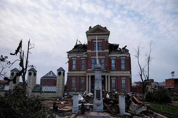 طولانی ترین طوفان تاریخ آمریکا جان 100 نفر را گرفت (گزارش تصویری)