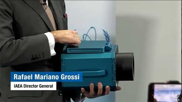 توضیح گروسی درباره توافق با ایران (+عکس) توضیح گروسی درباره توافق با ایران (+عکس)