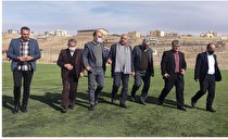 بازدید مدیر کل ورزش و جوانان استان تهران از اماکن ورزشی شهرستان فیروزکوه