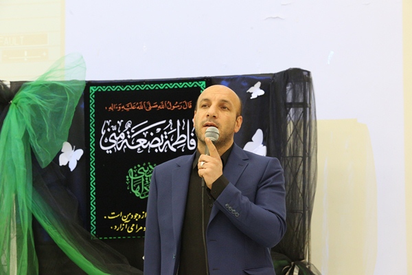 اقامه عزای حضرت زهرای اطهر سلام الله علیها توسط نوگلان فاطمی دانش آموزان بهار دانش
