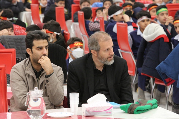 اقامه عزای حضرت زهرای اطهر سلام الله علیها توسط نوگلان فاطمی دانش آموزان بهار دانش