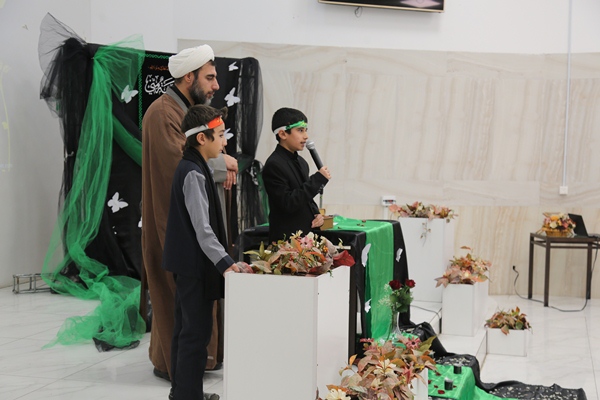 اقامه عزای حضرت زهرای اطهر سلام الله علیها توسط نوگلان فاطمی دانش آموزان بهار دانش