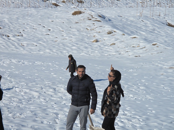 طبیعت برفی و زمستانی شهرستان کوهرنگ از توابع استان چهار محال و بختیاری