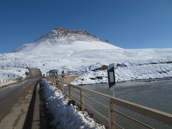 طبیعت برفی و زمستانی شهرستان کوهرنگ از توابع استان چهار محال و بختیاری