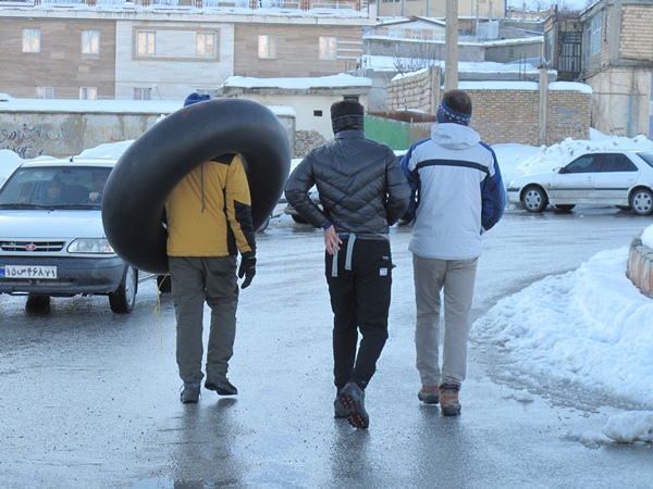 طبیعت برفی و زمستانی شهرستان کوهرنگ از توابع استان چهار محال و بختیاری