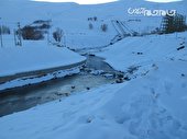 طبیعت برفی و زمستانی شهرستان کوهرنگ از توابع استان چهار محال و بختیاری