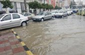 آب‌گرفتگی در اتوبان شهید اقارب‌پرست/ ۳۰ اکیپ ستاد سیل در سطح شهر فعال است