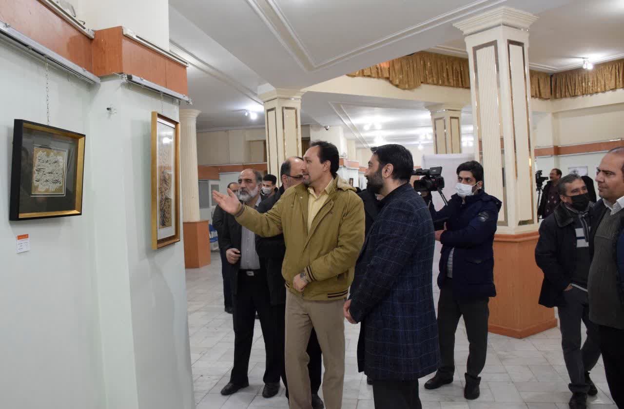 برگزاری پانردهمین جشنواره هنرهای تجسمی فجر در نگار خانه اداره کل فرهنگ و ارشاد اسلامی استان چهار محال و بختیاری