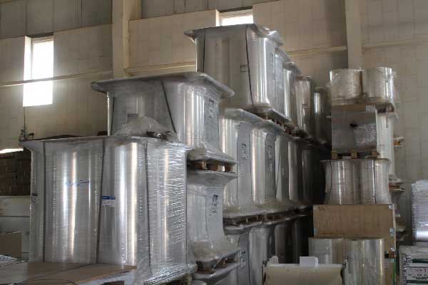 نحوه بسته بندی با استرچ پالت بند