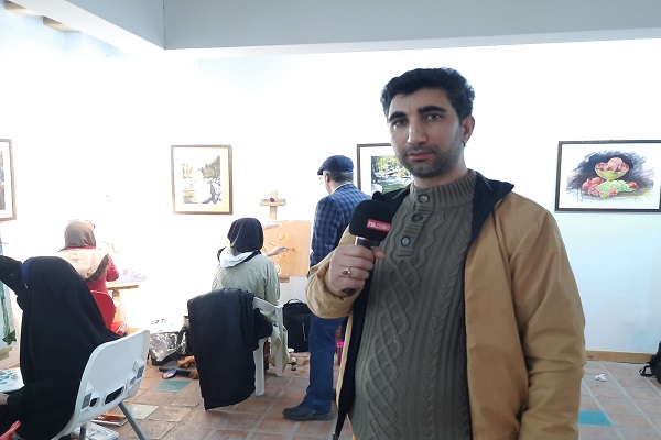 کارگاه آموزش نقاشی رویش مهر برگزار شد(لطفا تایید نشود)