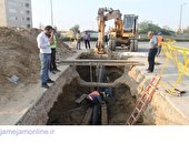 آب و فاضلاب خوزستان: پیشرفت ۵۰ درصدی پروژه فاضلاب شهرستان کارون