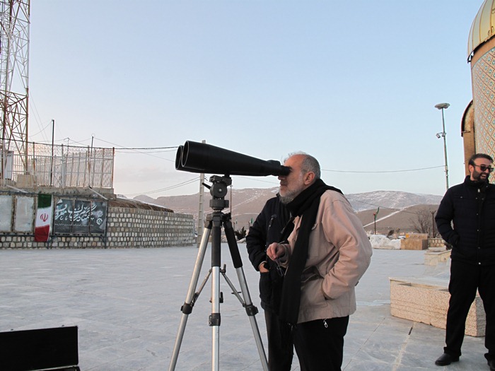 استهلال و رؤیت هلال ماه شعبان المعظم توسط راصد بین‌المللی هلال ماه های قمری