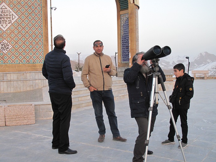 استهلال و رؤیت هلال ماه شعبان المعظم توسط راصد بین‌المللی هلال ماه های قمری