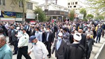 حضور پرشور مردم ولایتمدار شهرستان فیروزکوه در راهپیمایی روز قدس