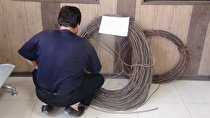 دستگیری سارقی که ۴۲ بار کابل برق دزدیده بود