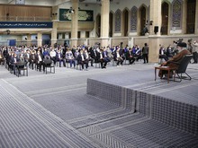 دیدار کارگران با رهبر انقلاب (+عکس)