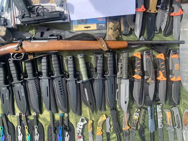 دستگیری فروشنده چاقوهای میلیونی در پایتخت