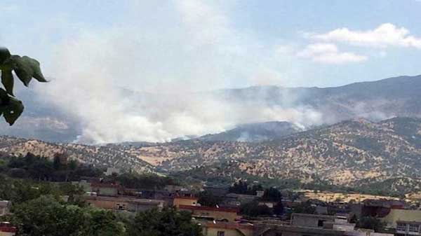 حمله سپاه پاسداران به تروریست‌ها در اربیل عراق