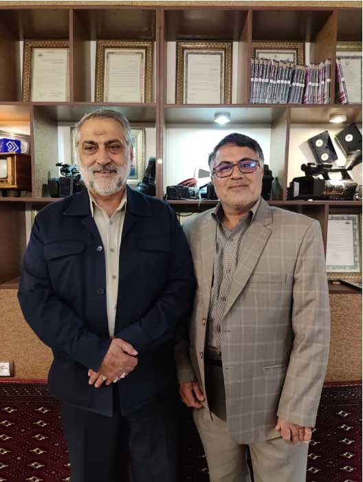 حضور سخنگوی ارشد نیروهای مسلح در دفتر برنامه «از آسمان» شبکه دو