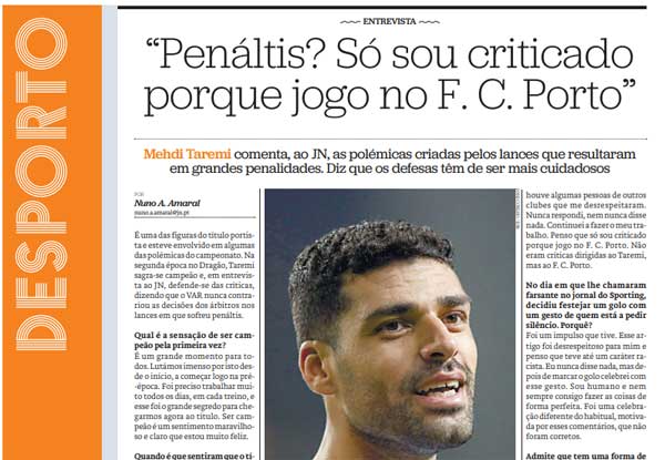 عکس | گفتگوی خواندنی با طارمی بعد از قهرمانی با پورتو