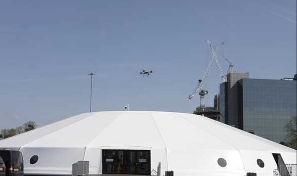 نخستین بندر پهپادها در جهان افتتاح شد +عکس