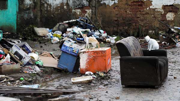 عکس | افزایش کشته شدگان سیل برزیل